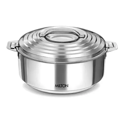 Picture of MILTON Galaxia 2500 Double Walled Stainless Steel Casserole, 2.45 Litres , Food Grade , BPA Free , Hot And Cold