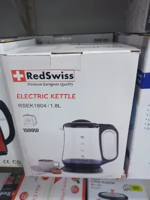 Picture of RedSwiss1.8L and 1500W Premium European Quality ELECTRIC KETTLE RSEK1804