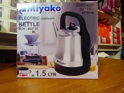 Picture of Miyako Electric Cordless Kettle – MJK-BST 15