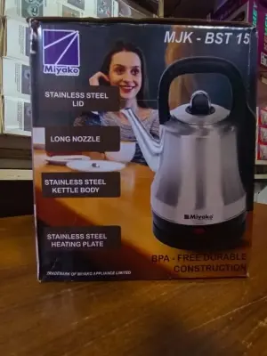 Picture of Miyako Electric Cordless Kettle – MJK-BST 15