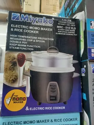 Picture of Miyako MRC-515 YLD Electric Momo Maker & Rice Cooker.