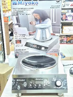 Picture of Miyako ATC-S6DP Multi Pan Infrared Cooker.(Silver)