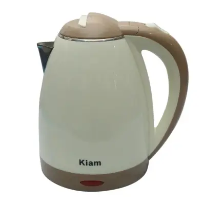 Picture of kiam half steel (plastic body model-109) Electric Kettle - 1.8 Liter - Blue