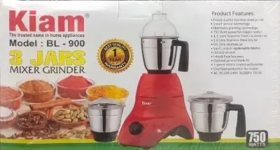 Picture of Kiam Mixer Grinder BL-900 (750-W)