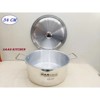 Picture of kiam Stock Pot 34 cm(Silver)