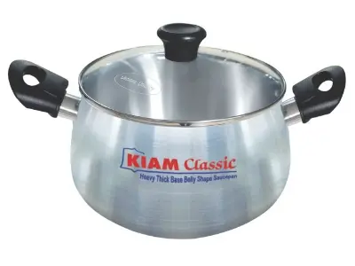 Picture of Belly Shape Saucepan 32 cm(Silver)