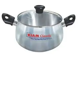 Picture of Belly Shape Saucepan 24 cm(Silver)