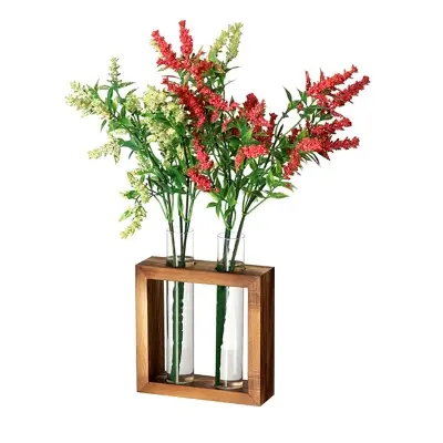 Picture of Wooden 2 Test Tube Planter (Wood)