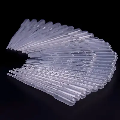 Picture of Plastic Dropper 3ml – 30 Pcs Pack | Measuring Dropper for Medicine, Oil, Serum & Minoxidil Use