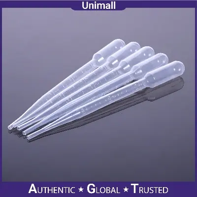 Picture of Plastic Dropper 3ml (5 Pcs / 10 Pcs Pack) Measuring Dropper for Medicine, Oil & Serum