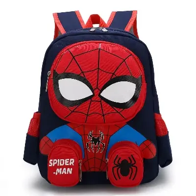 Picture of School Backpack for Children Student Black dark