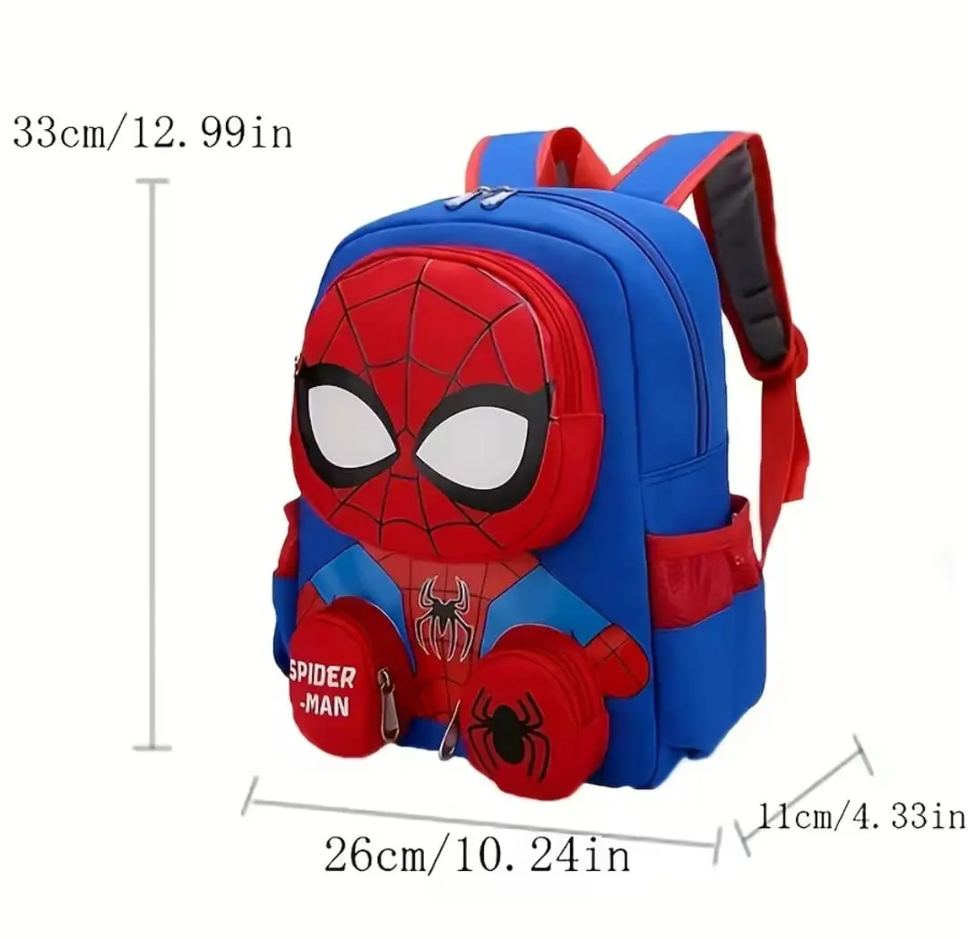 Picture of School Backpack for Children Student Black dark