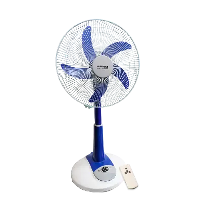 Picture of (TS-2926): Defender 16" Rechargeable AC_DC Fan with LED Multi-Function:Blue 