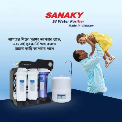 Picture of Sanaky Reverse Osmosis Technology (R.O) 6-Stage Water Filter-Sanaky S3, White