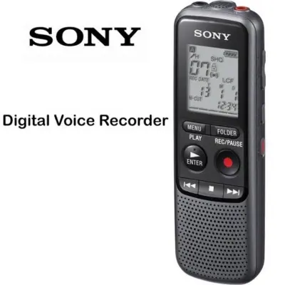 Picture of SONY DIGITAL VOICE RECORDER, ICD-PX240, Black & Grey.