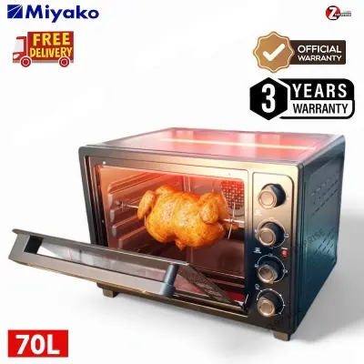 Picture of Miyako MT-70RCL Electric Oven -70 Liters/2100 Watts, Black