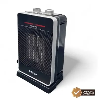 Picture of Miyako PTC-602 Oscillating 2000W PTC Ceramic Room Heater – Fast Heating for 400 sq-ft Rooms Heater with Overheat & Tip-Over Protection, Black