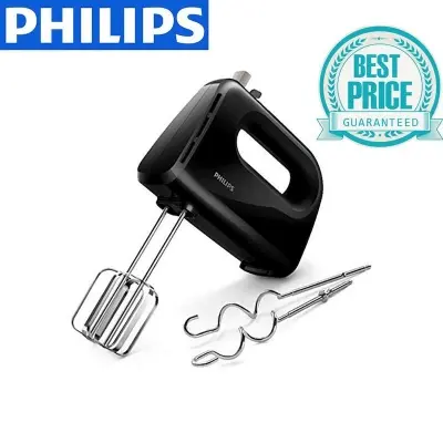 Picture of PHILIPS Electric Hand Mixer, HR3705 (Black)., Black