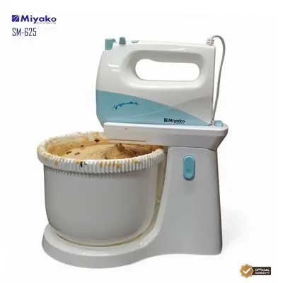 Picture of Miyako SM-625 Electric Egg Beater / Hand Mixer with Bowl, White