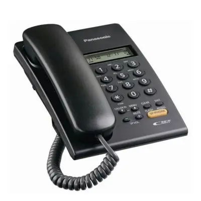 Picture of Panasonic Caller ID Land Line / Intercom Set,KX-TSC62SX. (Black)., Black