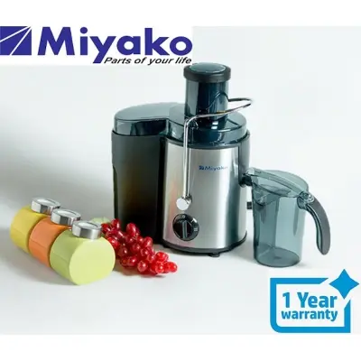 Picture of Miyako Extra Large Feeding Tube Juice Extractor for Fruites & Vegetables, MFJ-516, Black&Silver