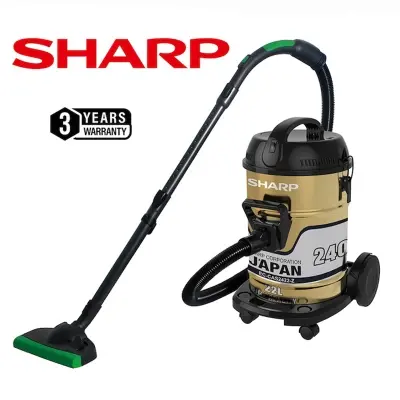 Picture of SHARP Drum Type Bagless Vacuum Cleaner with Blower, EC-CA2422 (2400W, 22L), Gold