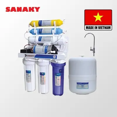 Picture of SANAKY 6 Stage Reverse Osmosis (R,O) Water Purifier with Mineral, SANAKY-S1, White