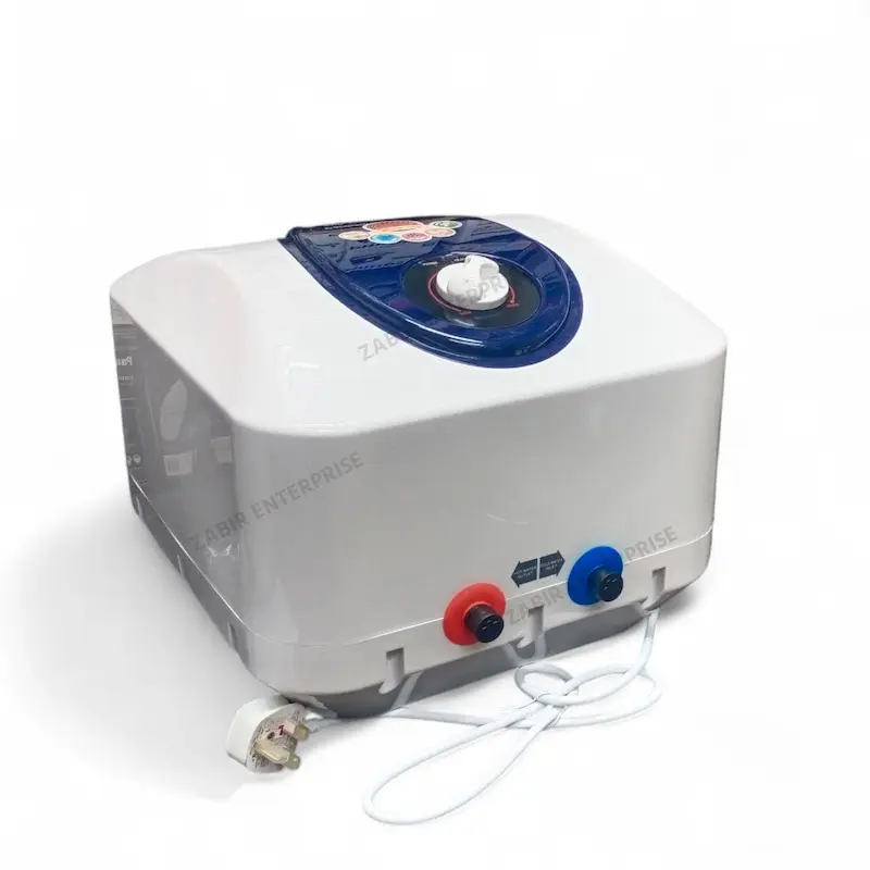 Picture of Miyako 25-Liter Storage Water Heater-MGY-25L Outer Temperature Control Knob Integrated Puf Insulation Over Temperature Protection Device Glasslined Heating Element-2000Watt, White