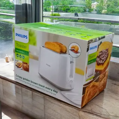 Picture of Philips HD2582 Daily Collection Bread Toaster-2 Slice, White