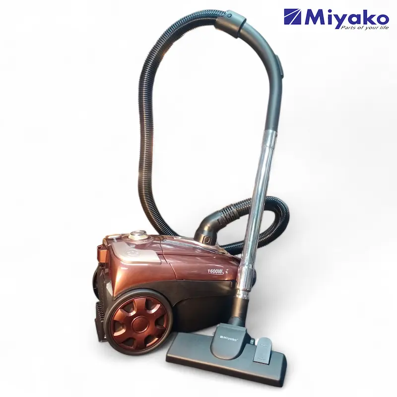 Picture of Miyako MVC-1708 Vacuum Cleaner 1600W | 2.5L Capacity | High Power Dry Cleaner in BD, Silver