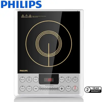 Picture of Philips Induction Cooker, HD4929 (2100 Watts)., Silver
