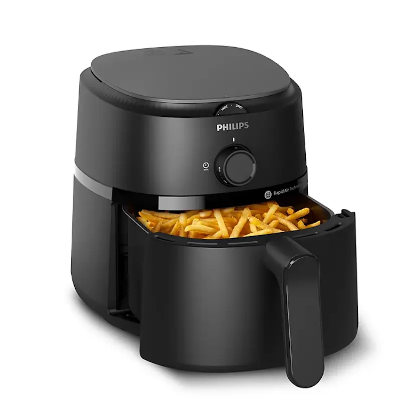 Picture of Philips NA110/00 1000 Series Compact Air Fryer | 3.2 Liter, Black