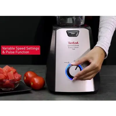 Picture of Tefal Mixer Grinder with Blender (4-Jars), MG-106T, Black&Silver