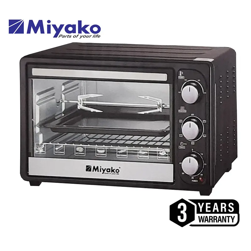 Picture of Miyako MT-280R Electric Toaster Oven (28 Liters), Black