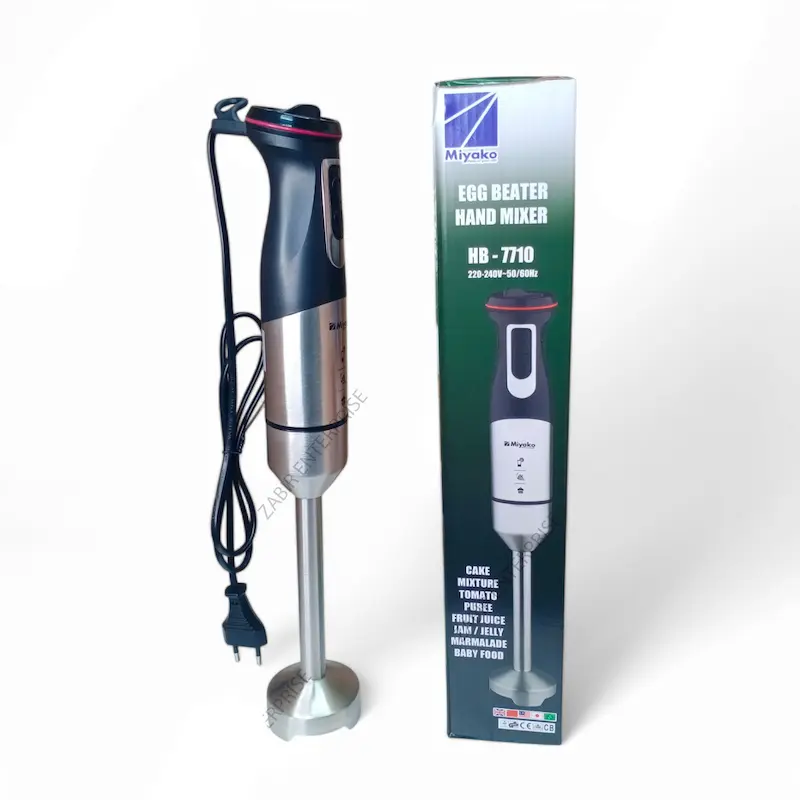 Picture of Miyako Egg Beater/Hand Mixer HB-7710 Hand Blender-850 Watts, Black