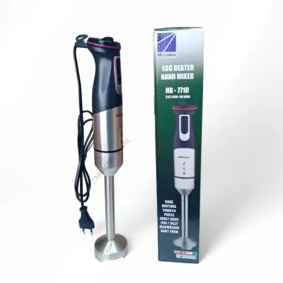 Picture of Miyako Egg Beater/Hand Mixer HB-7710 Hand Blender-850 Watts, Black
