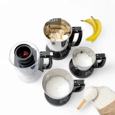 Picture of Panasonic MX-AC460 Heavy Duty Super Mixer Grinder-1000 Watts & High-Low Function, Black