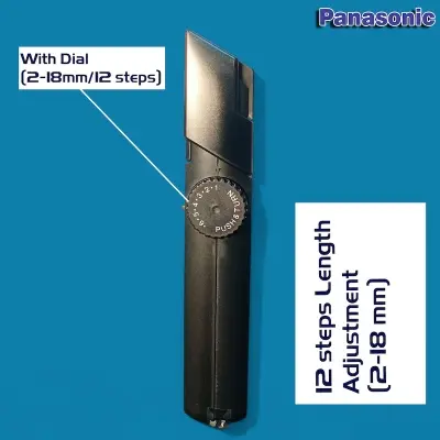 Picture of Panasonic ER-2031K Rechargeable Hair & Beard Trimmer – Cord/Cordless 12 Length Settings (2-18mm), Black