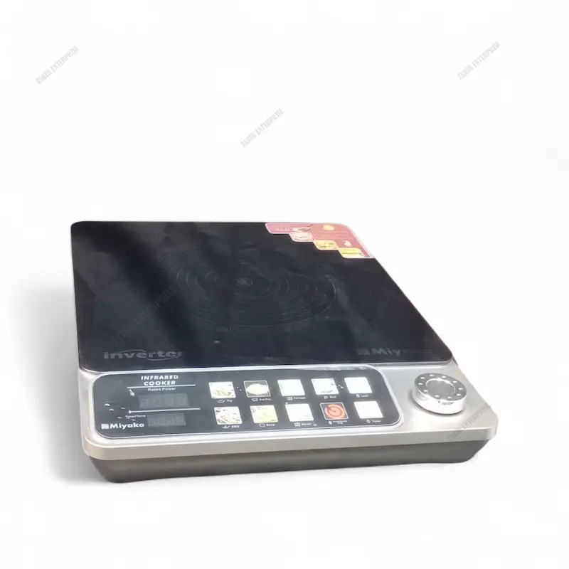 Picture of Miyako Infrared Cooker ATC-GL 100 IFB Price in BD – 2200W Rapid Heating, Healthy Smokeless Cooking, Works With Any Cookware | 2025 Updated Price & Features, Black