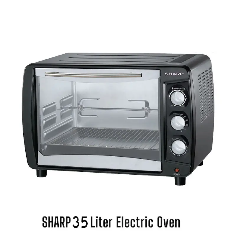 Picture of Sharp 35L Electric Oven, EO-35K-3 (Black), Black