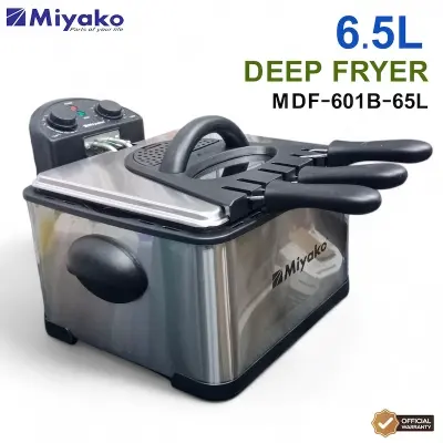 Picture of Miyako 6.5L Big Size MDF-601B-65L Deep Fryer-2000 Watt, SS