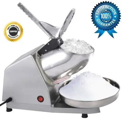 Picture of Electric Ice-Crusher Machine for Professional Use., Silver