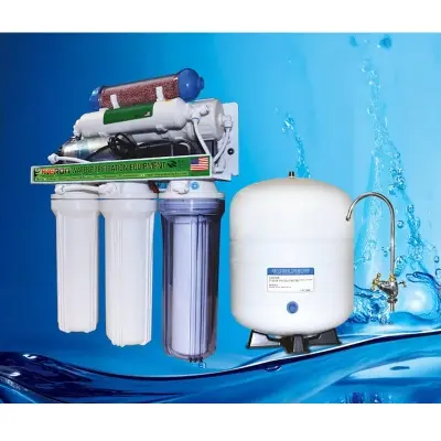 Picture of Heron Gold Reverse Osmosis Technology (R.O) 6Stage purification System Water Purifier, GRO-075, White