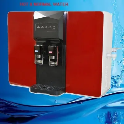 Picture of Heron Max - Reverse Osmosis (RO) Technology Water Purifier Filter With Hot Water Option., Red