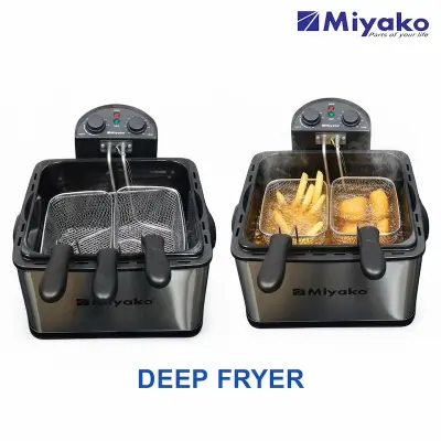 Picture of Miyako 6.5L Big Size MDF-601B-65L Deep Fryer-2000 Watt, SS