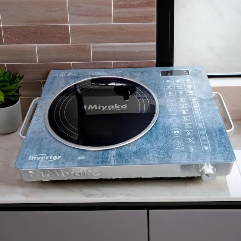 Picture of Miyako ATC-102YK Inverter Technology Digital Display with Touch Control Panel Infrared Coker - USE Can any pot-Silver/Non stick/Steel/Marval/Aluminium etc, sky