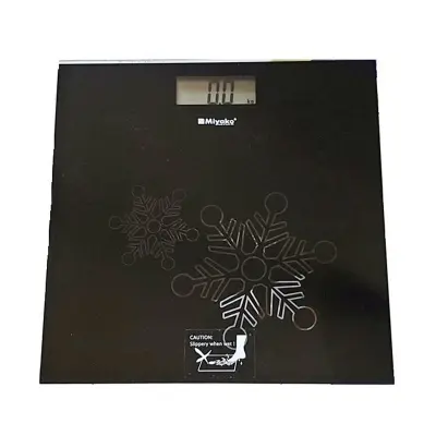 Picture of Miyako Digital Personal Scale, MEB9370., Black