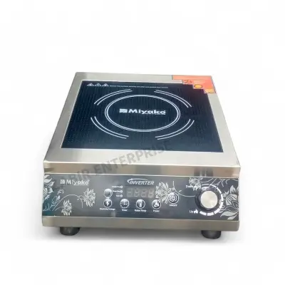 Picture of Buy the Miyako ATC-S6DP Multi Pan Infrared Cooker in Bangladesh. Smokeless, energy-saving, high-temperature durable glass plate, 2500W. Compatible with any pot., ss