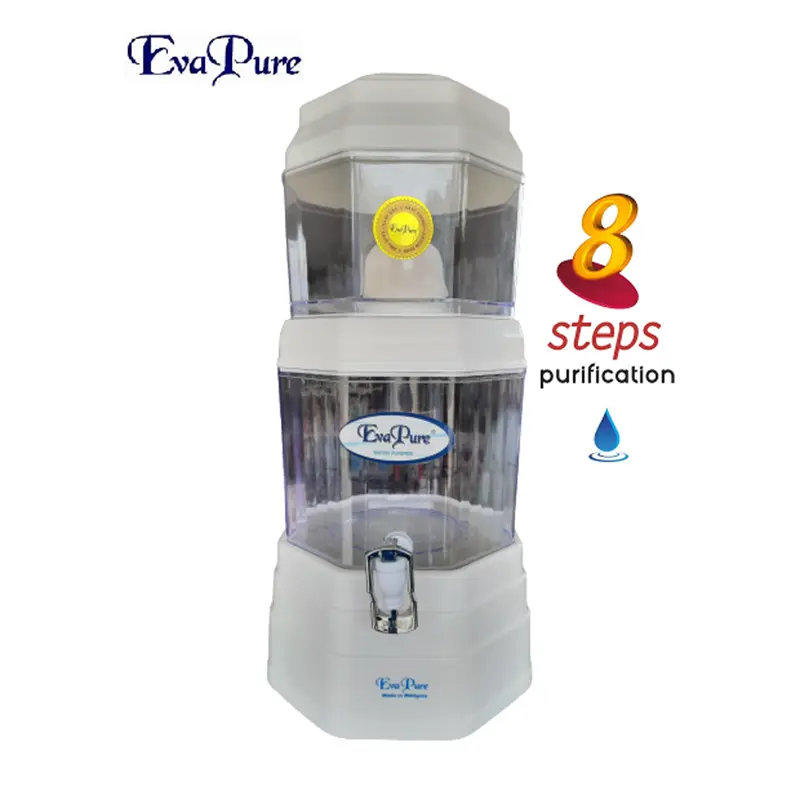 Picture of Eva pure 8-Steps Water Purification Filter, (25B-Malaysia), White