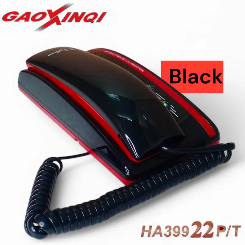 Picture of GAOXINQI HA39922P-T  Intercom Telephone Set-desk type or wall mounted, Black, Maroon